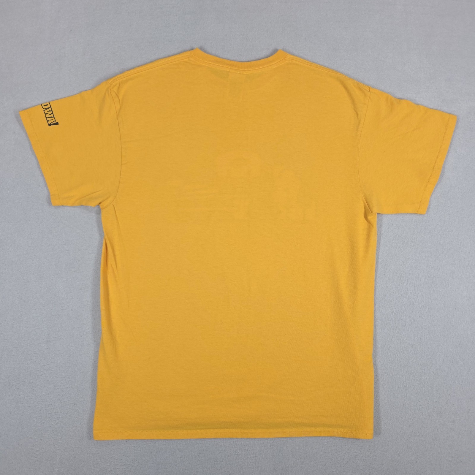 lowa Hawkeyes Landscape Shirt Men’s Large Yellow NCAA College Sports Logo City