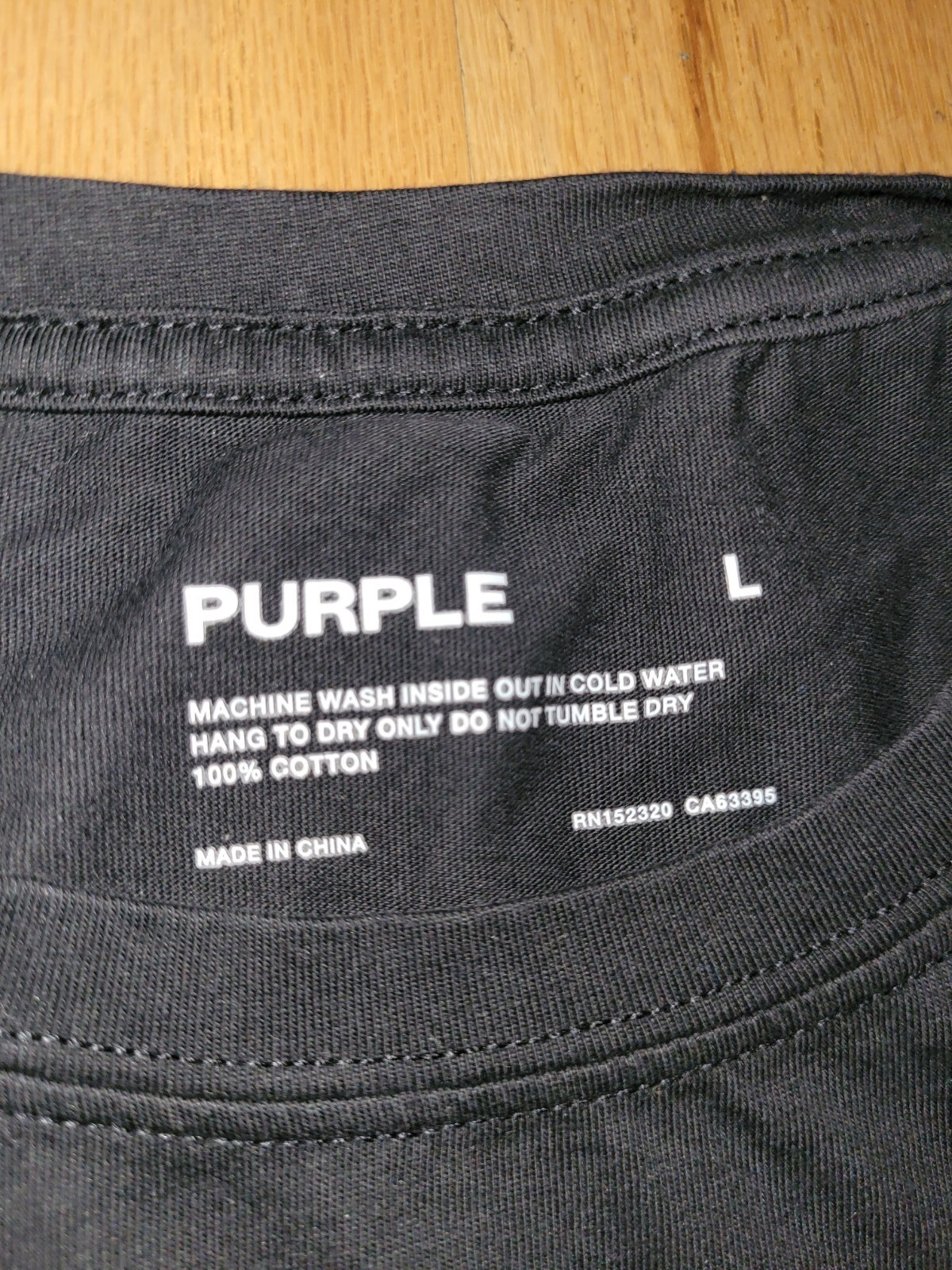 Purple Men’s 100% Crew Neck T-shirt Choose Size/Color