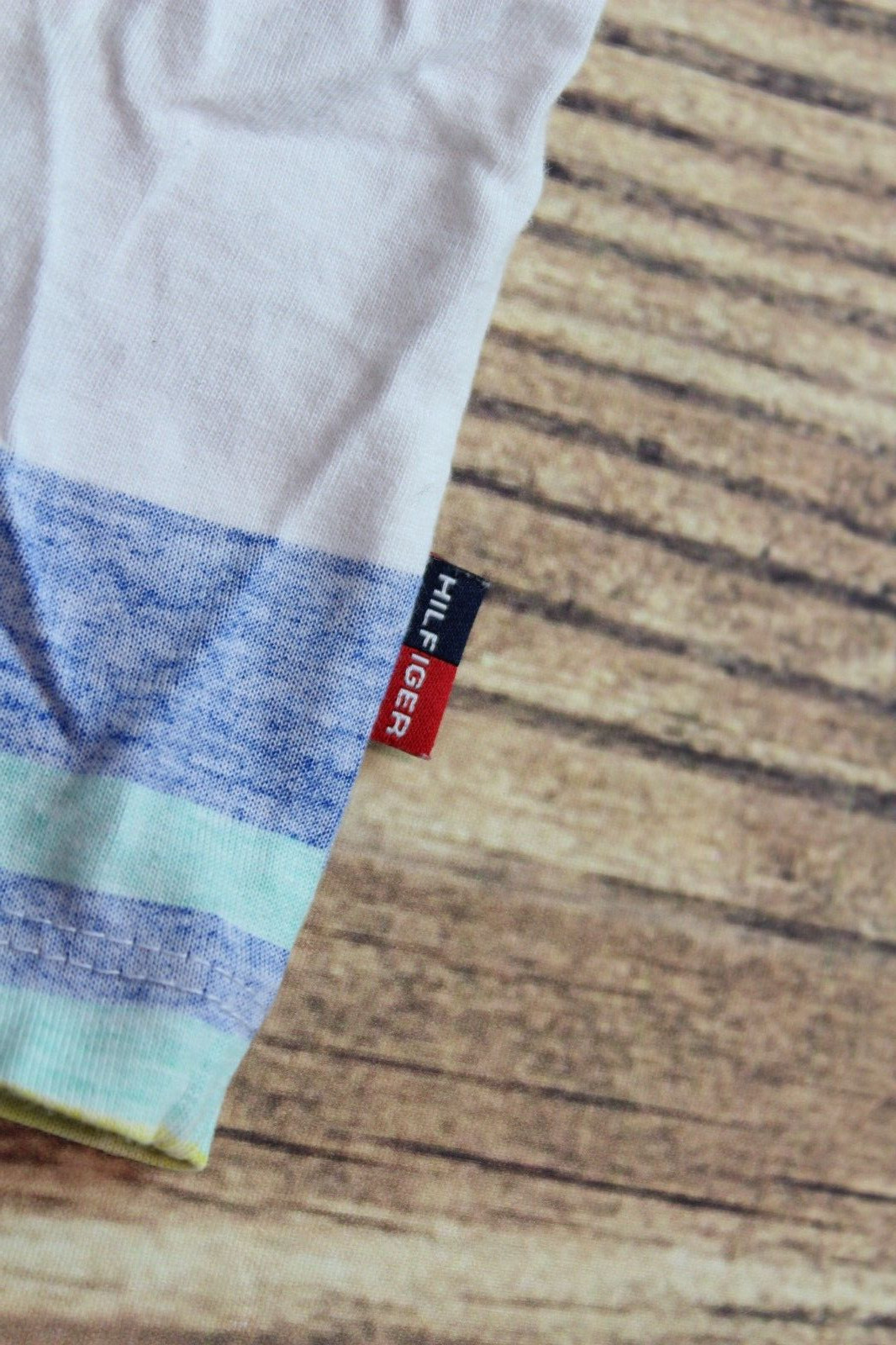 TOMMY HILFIGER ~INSIDE-OUT~ STRIPED ~FLAG LOGO~ TANK TOP ~L~ basic/patta/kith/og