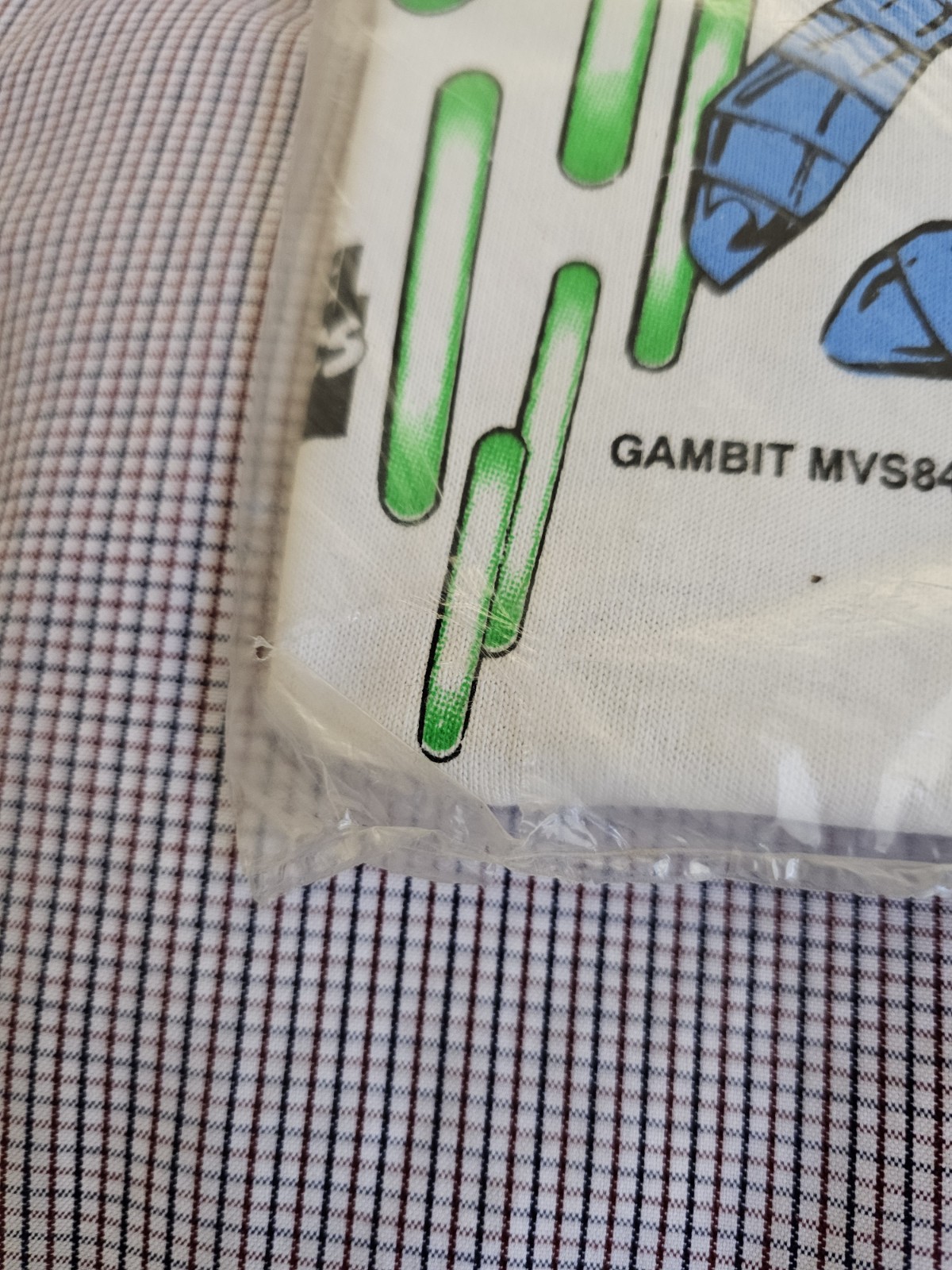 Vintage Gambit Marvel Comics MVS841 T-Shirt White Sz M Comic Images Sealed