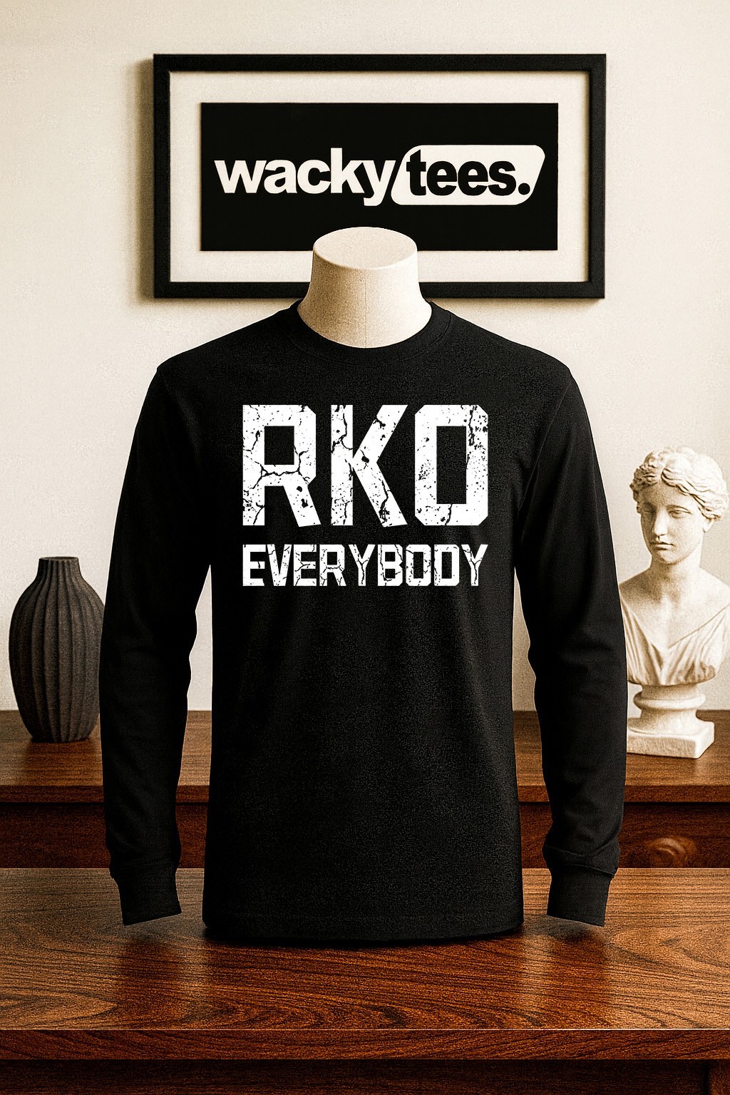 RKO Everybody Wrestling Finish Style Graphic Tee Shirt