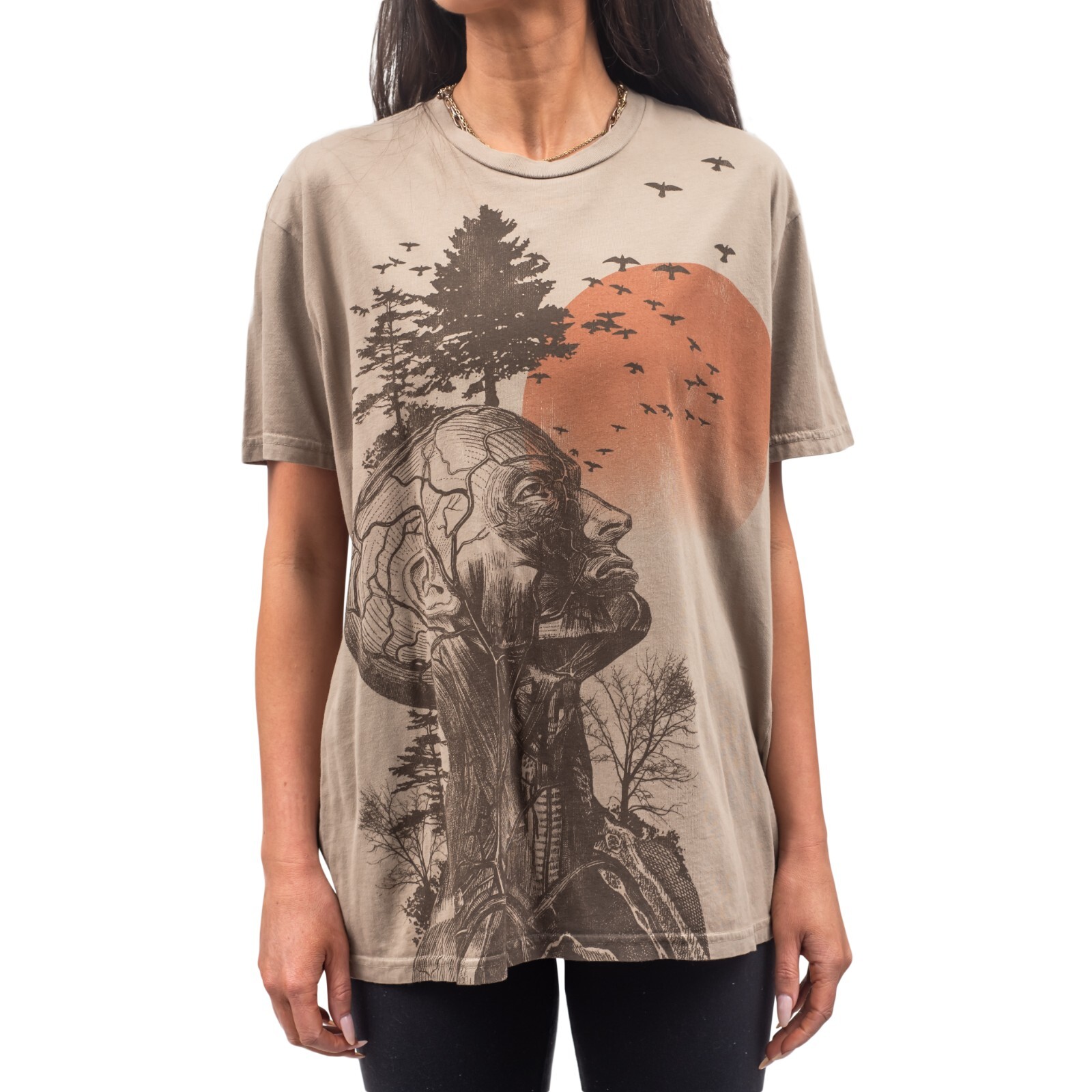Hangover Alan Unisex Replica Halloween Cosplay Costume Human Tree T-Shirt (XL)