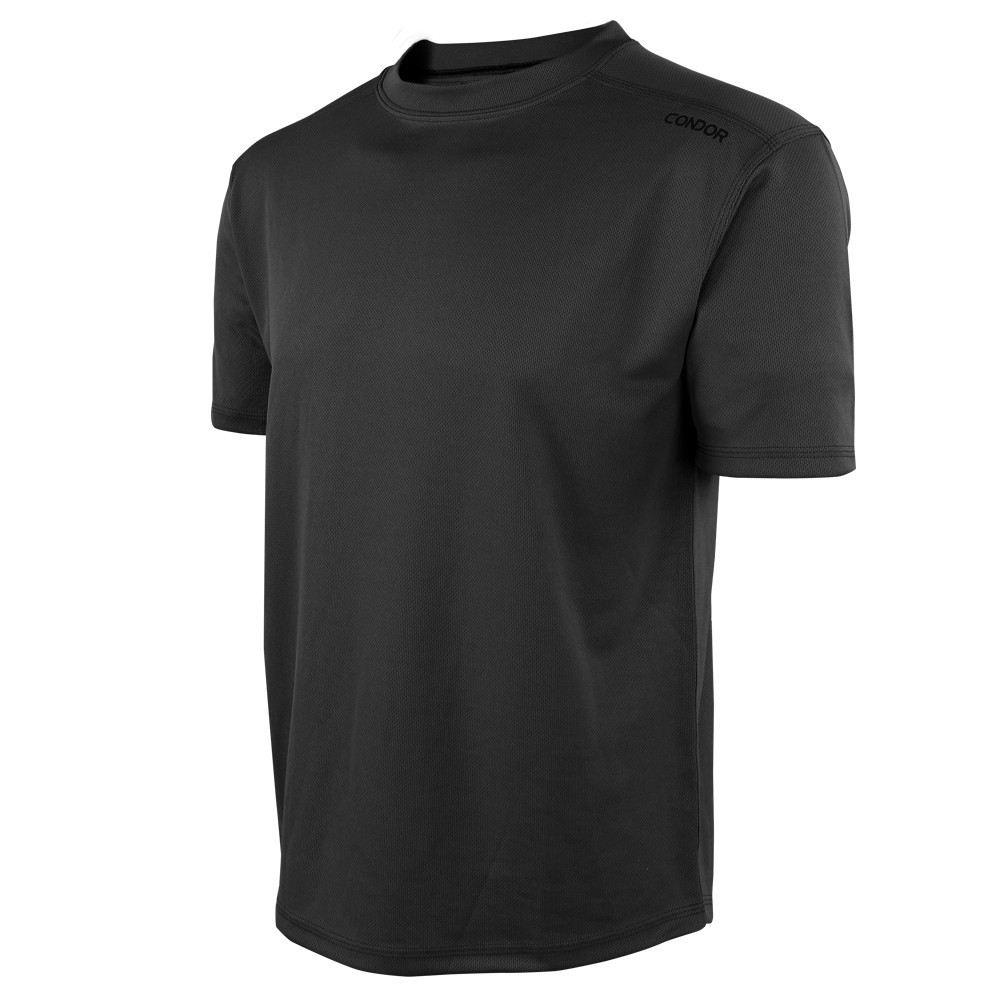 CONDOR MAXFORT QUICK DRYING UNDER ARMOUR SHIRT WORKOUT UNDERSHIRT – BLACK