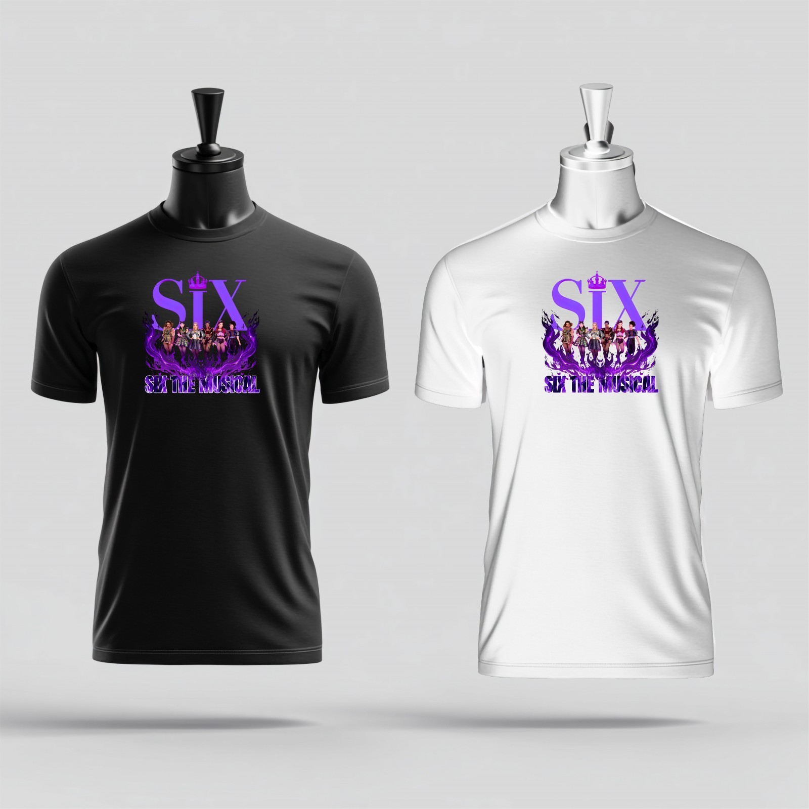 Six The Musical T-Shirt Inspired Unofficial Unisex Adults Kids Broadway Tops Tee