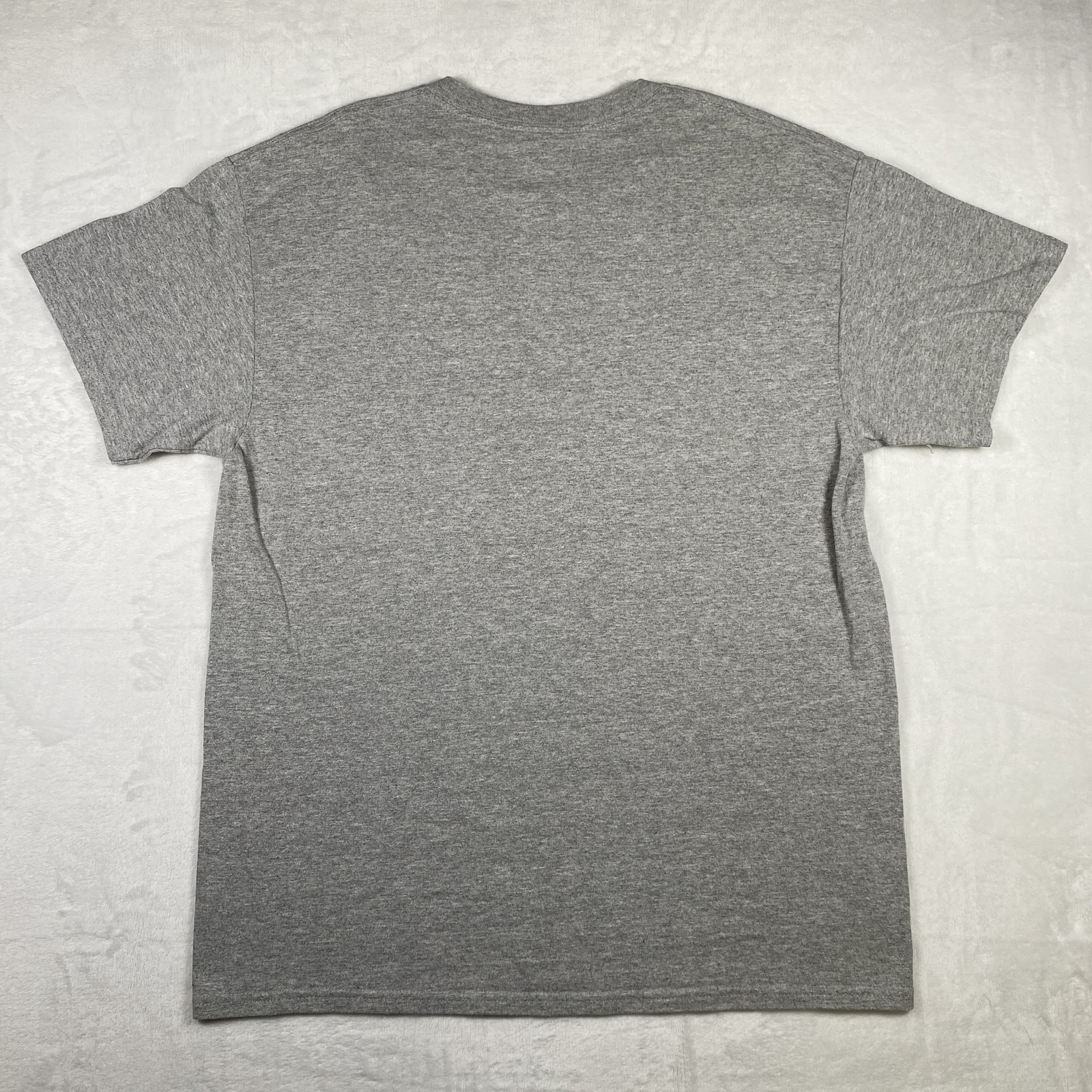Majestic LA Dodgers Men’s Graphic T-Shirt Heather Gray Size Large Baseball Logo