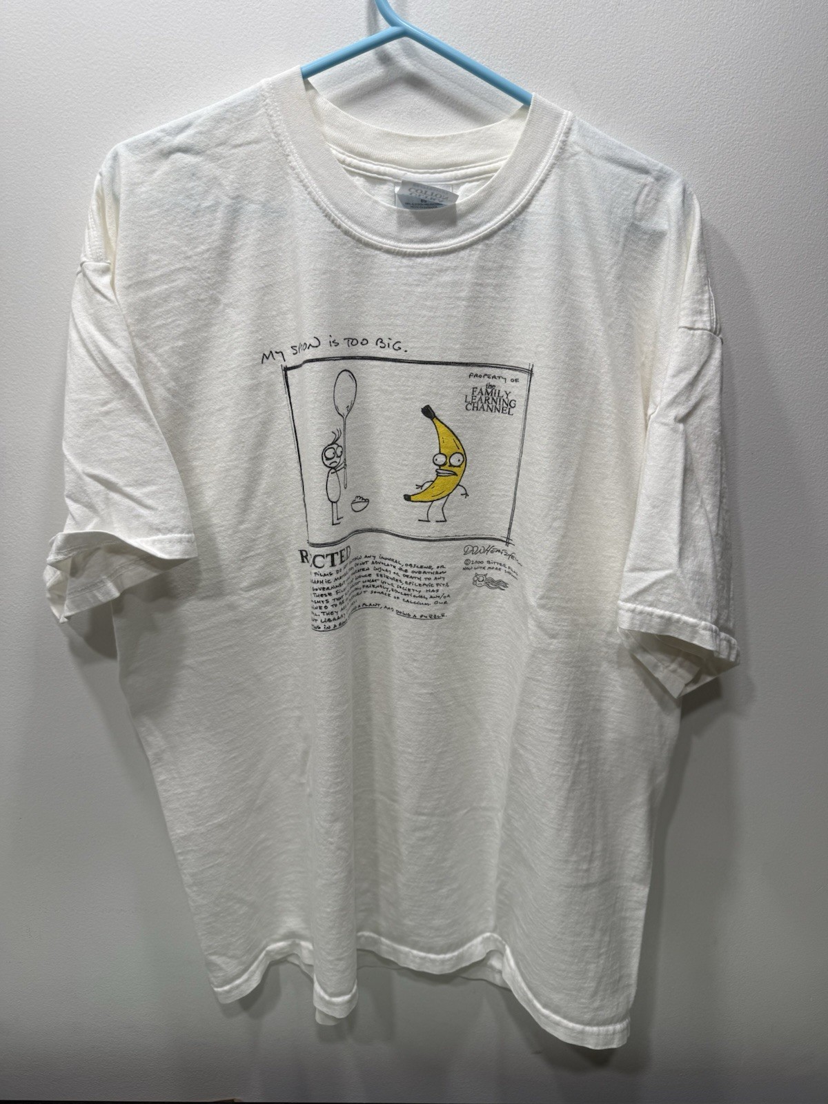 Rare Don Hertzfeldt’s short film “Rejected” Vintage Tshirt (See Pics ) 2000’s