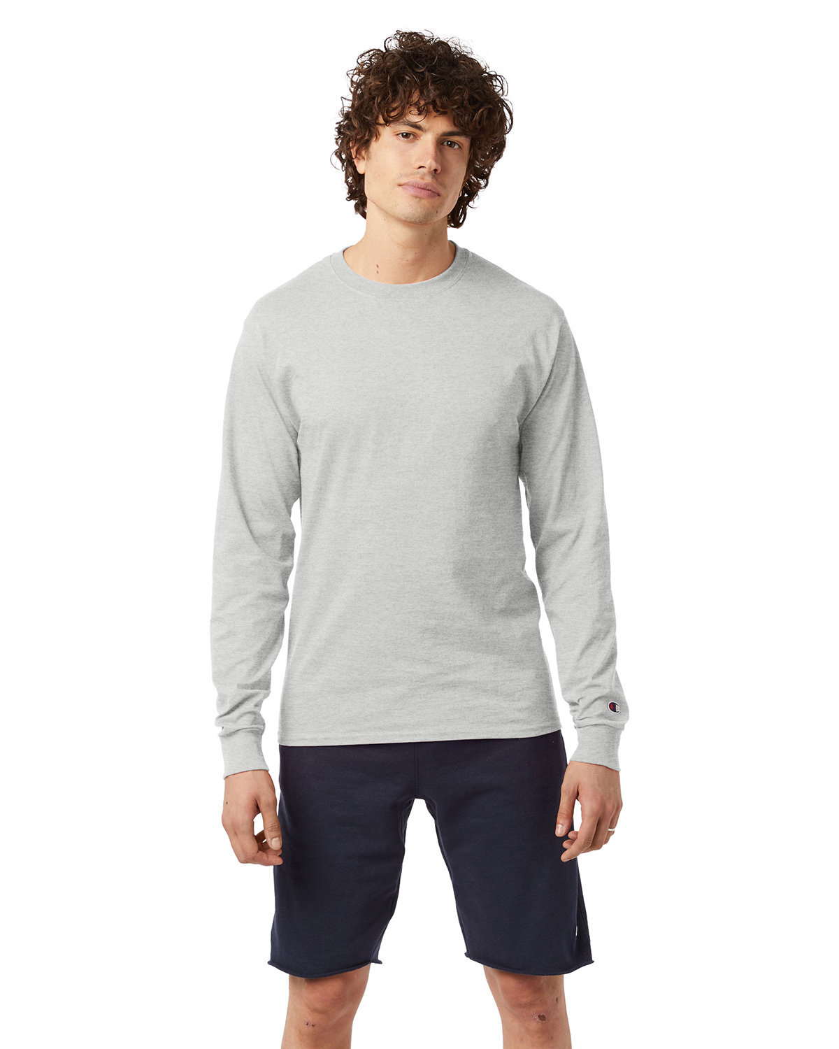 Champion Adult Long Sleeve Stylish T Shirt Casual Plain T-Shirt – CC8C