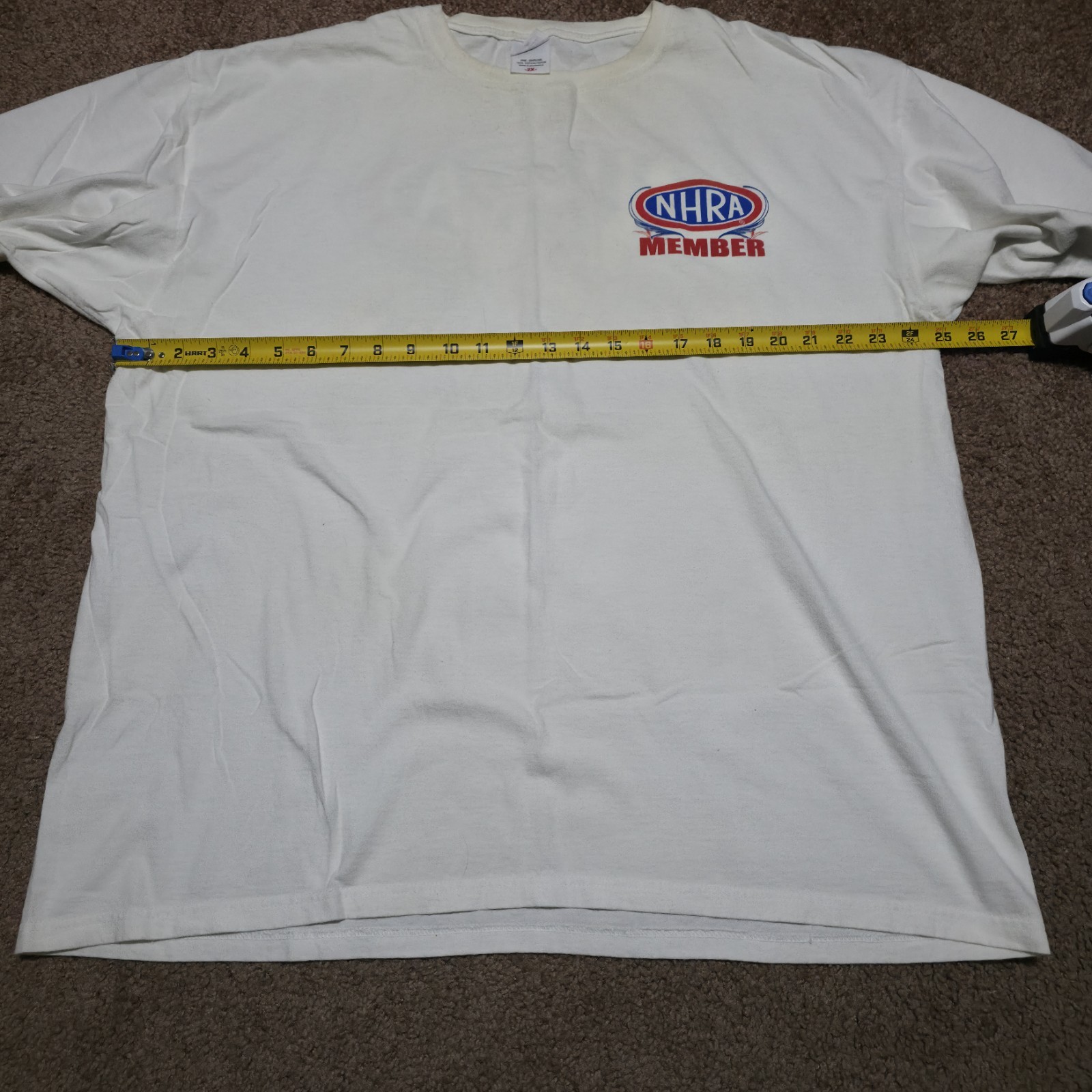 NHRA Championship Drag Racing Member National Dragster T Shirt Mens 2XL *Read*