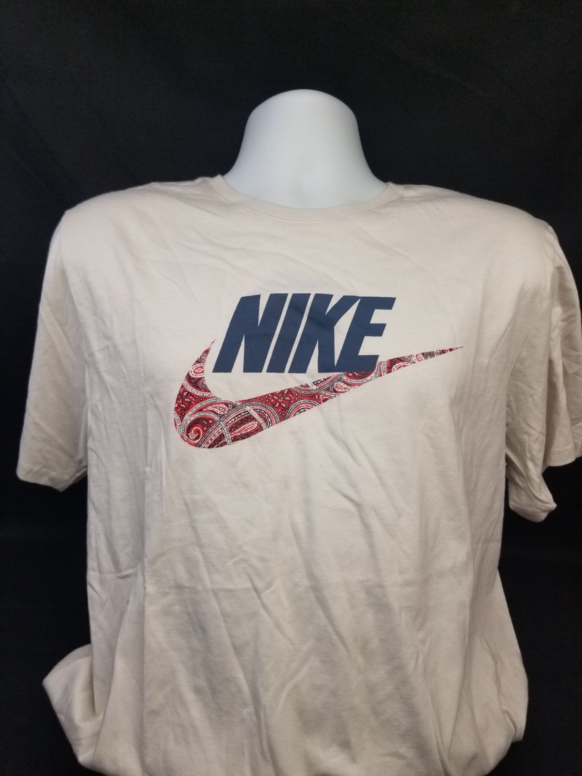 Nike Men’s 1-5 Wild West Light Bone Tee Size XXL NEW WITH TAGS!