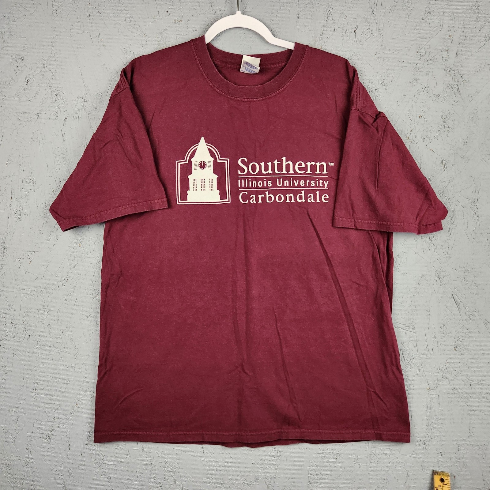 Vintage Southern Illinois University Carbondale Shirt Mens XL Red College Sports