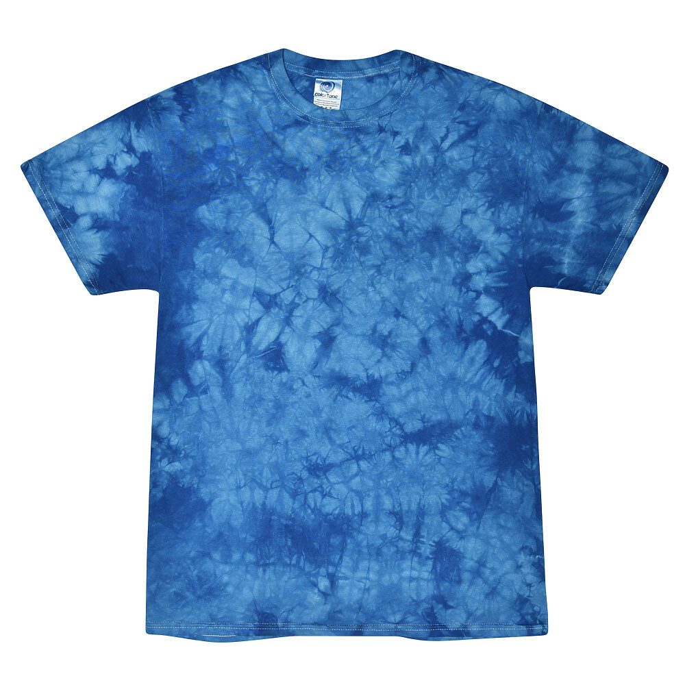 Crystal Wash T-Shirts Multi-Color Adult Size Short Sleeve Cotton Colortone