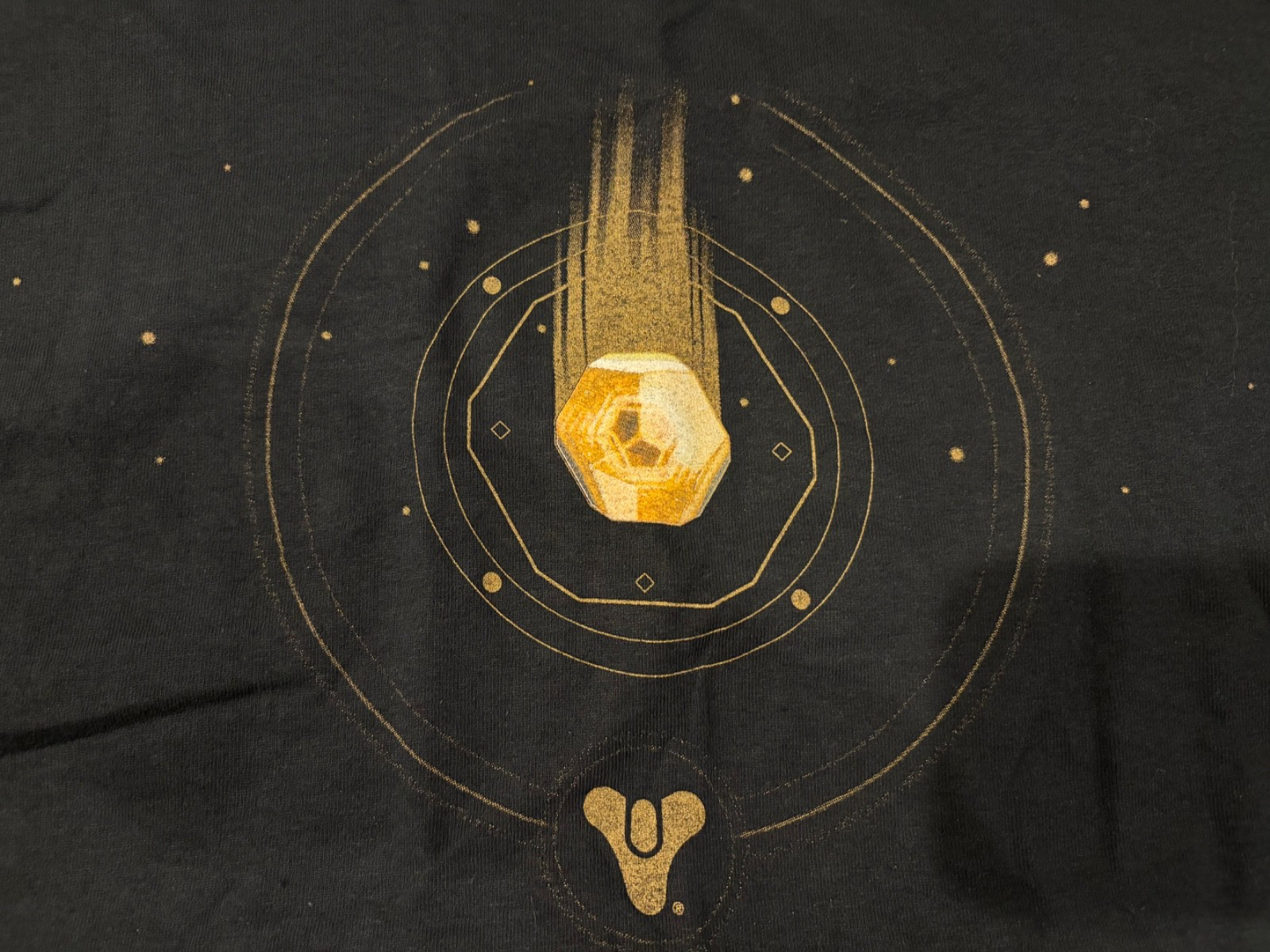 New Destiny Bungie Lootcrate Adult XL Black Graphic Gaming T Shirt