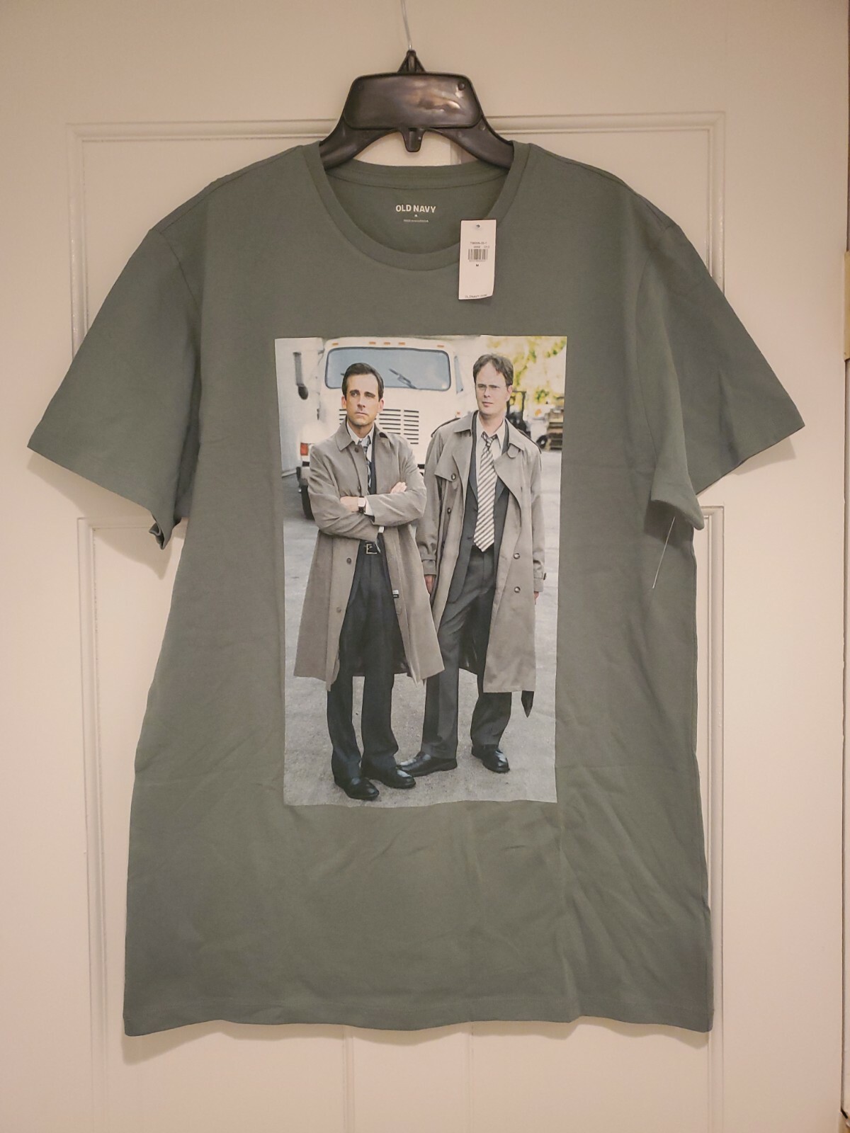 New The Office Michael Scott Dwight Schrute Photo Mens Medium Funny T-shirt