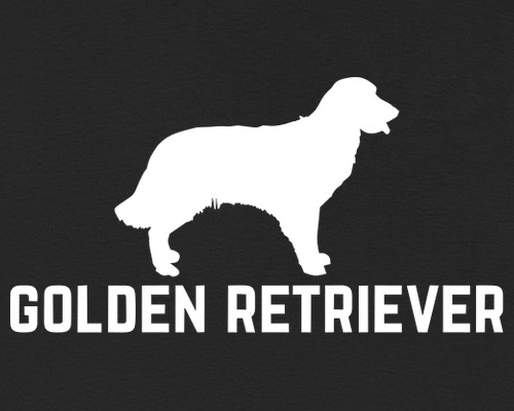Golden Retriever Silhouette Dog Breed T-Shirt