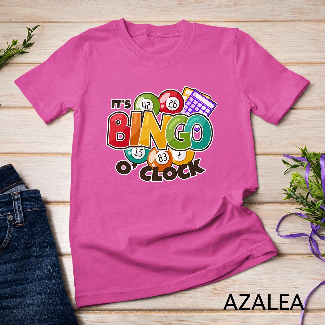 Bingo Caller Shirt It’s Bingo O Clock Funny Bingo S It’s BingoUnisex T-shirt