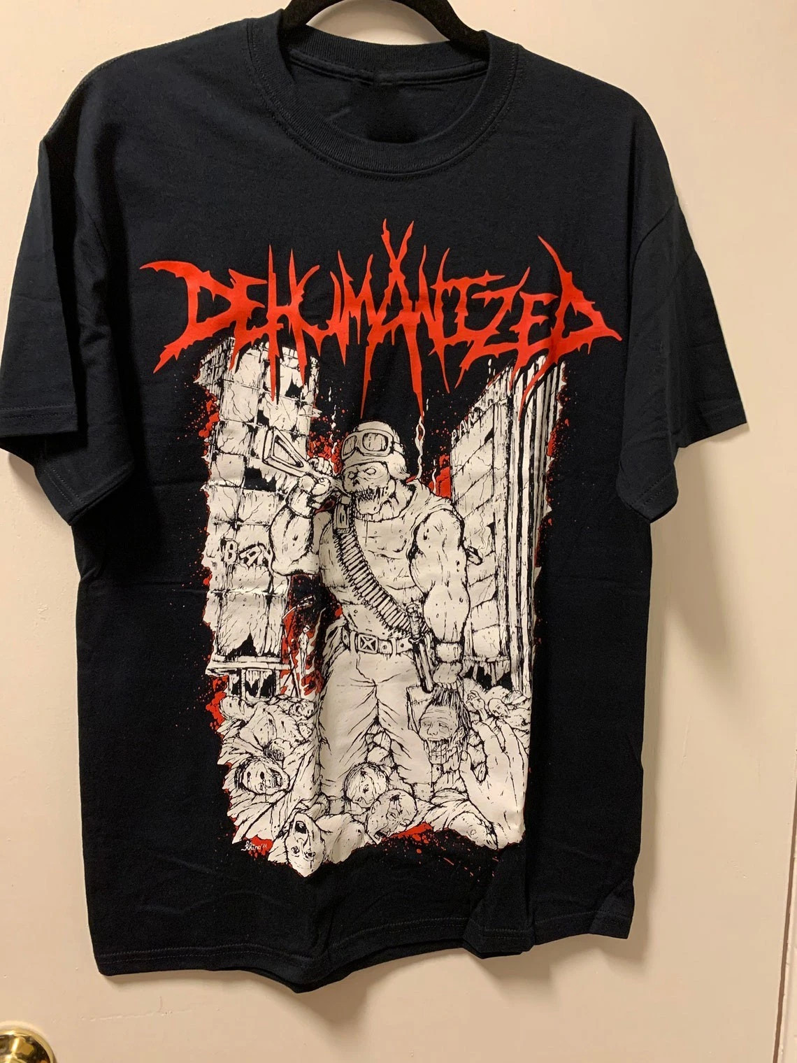 Vintage Styles Dehumanized Death Slam Metal Shirt T-Shirt