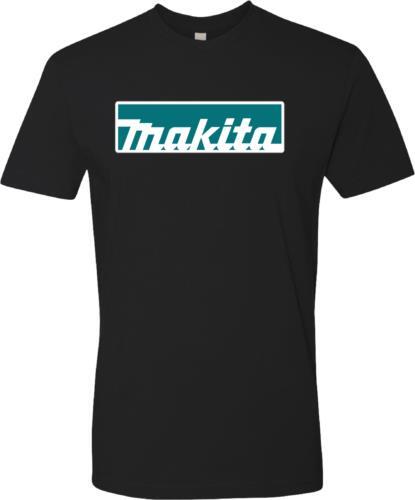 Makita Tools Blue WHITE Logo shirt 6 Sizes adult S-6XL! Fast Ship!