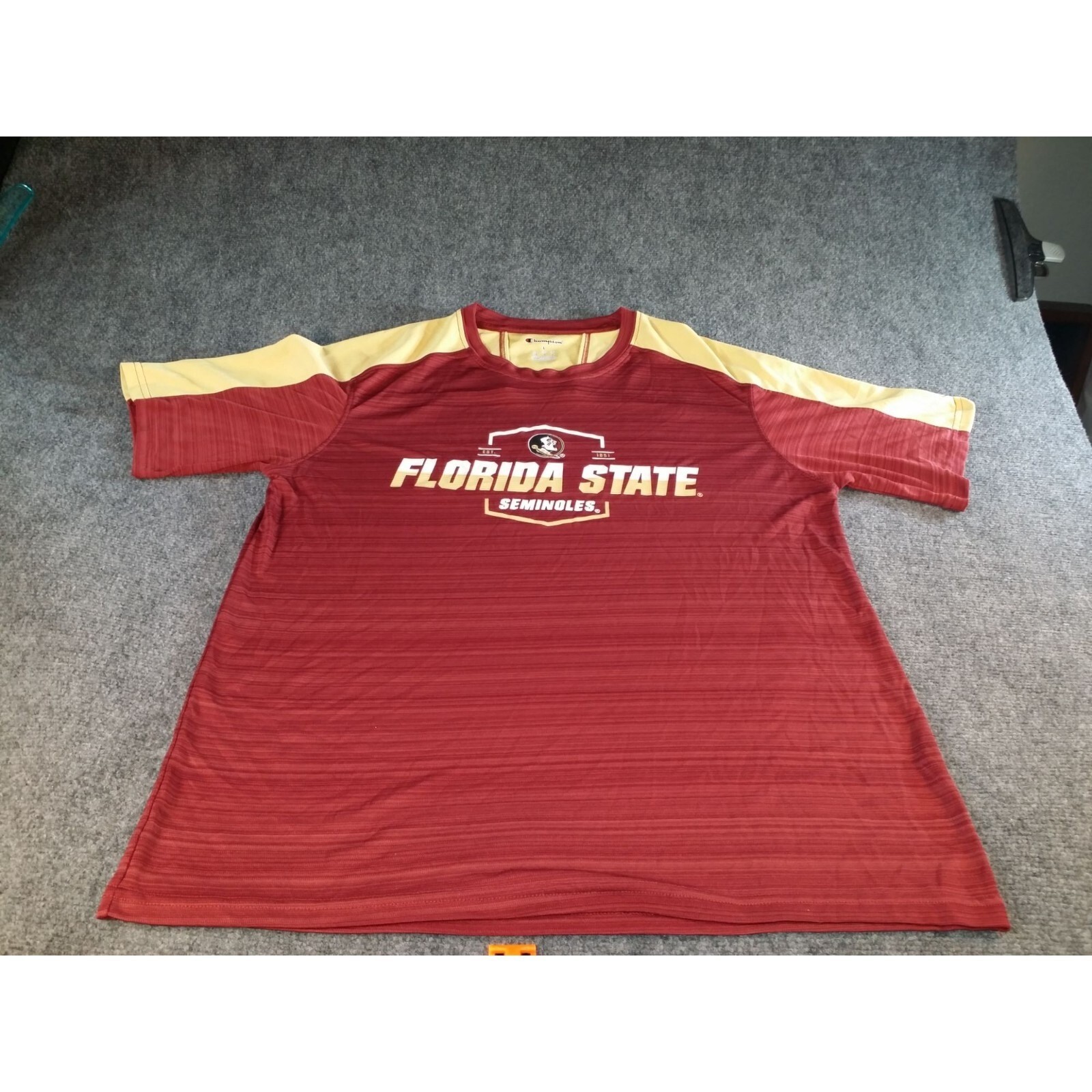 Florida State Seminoles Champion Shirt Men L FSU NCAA Casual Sportswear T-Shirt