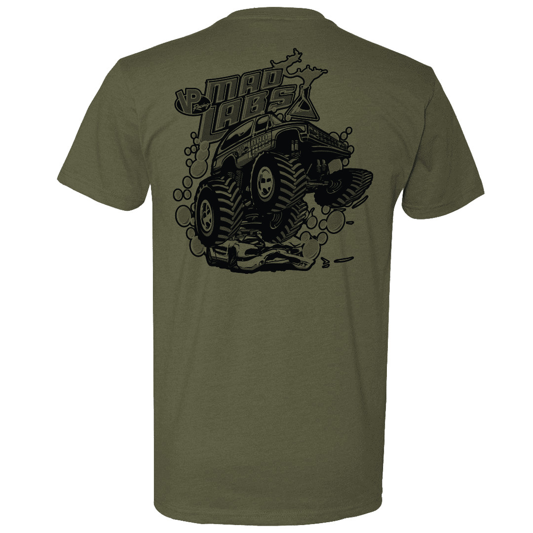 NEW VP Racing Fuels Mad Labs Monster Truck T-Shirt SKU: 9551-MG-LG 9551-MG-XL