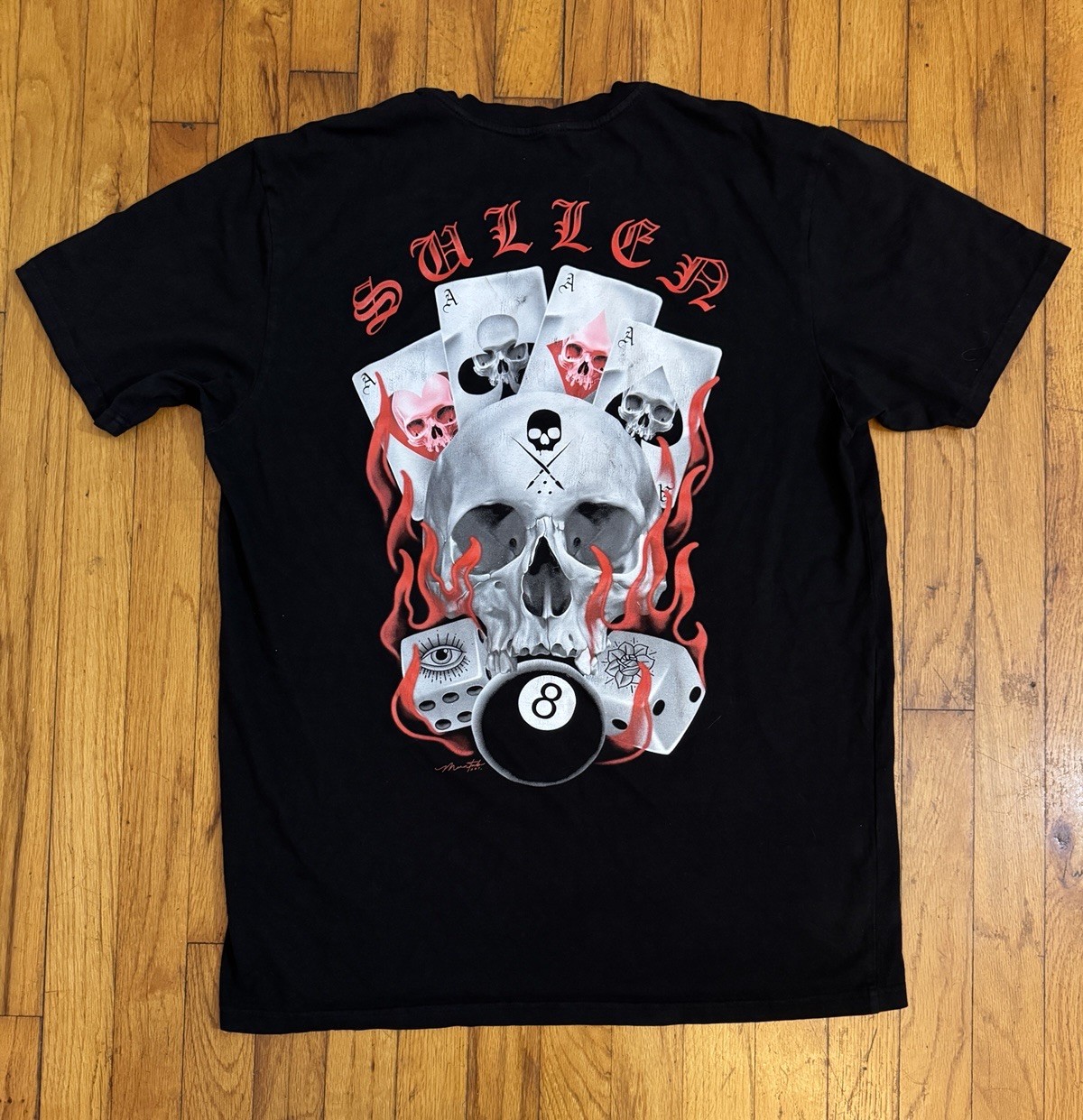 Sullen Art Collection Premium T-Shirt Men’s size XL Black So. Cal Rare