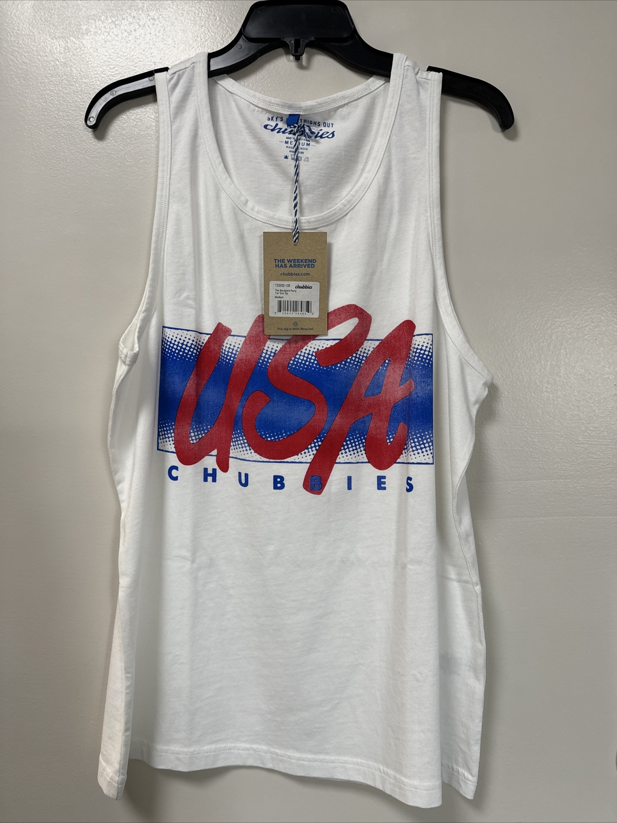 NWT Chubbies 2 Tank Tops Medium