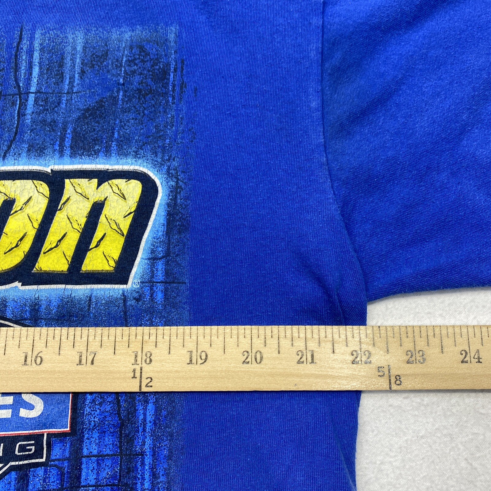 Jimmie Johnson Nascar Racing T Shirt Adult XL Crisp Logo Double Sided