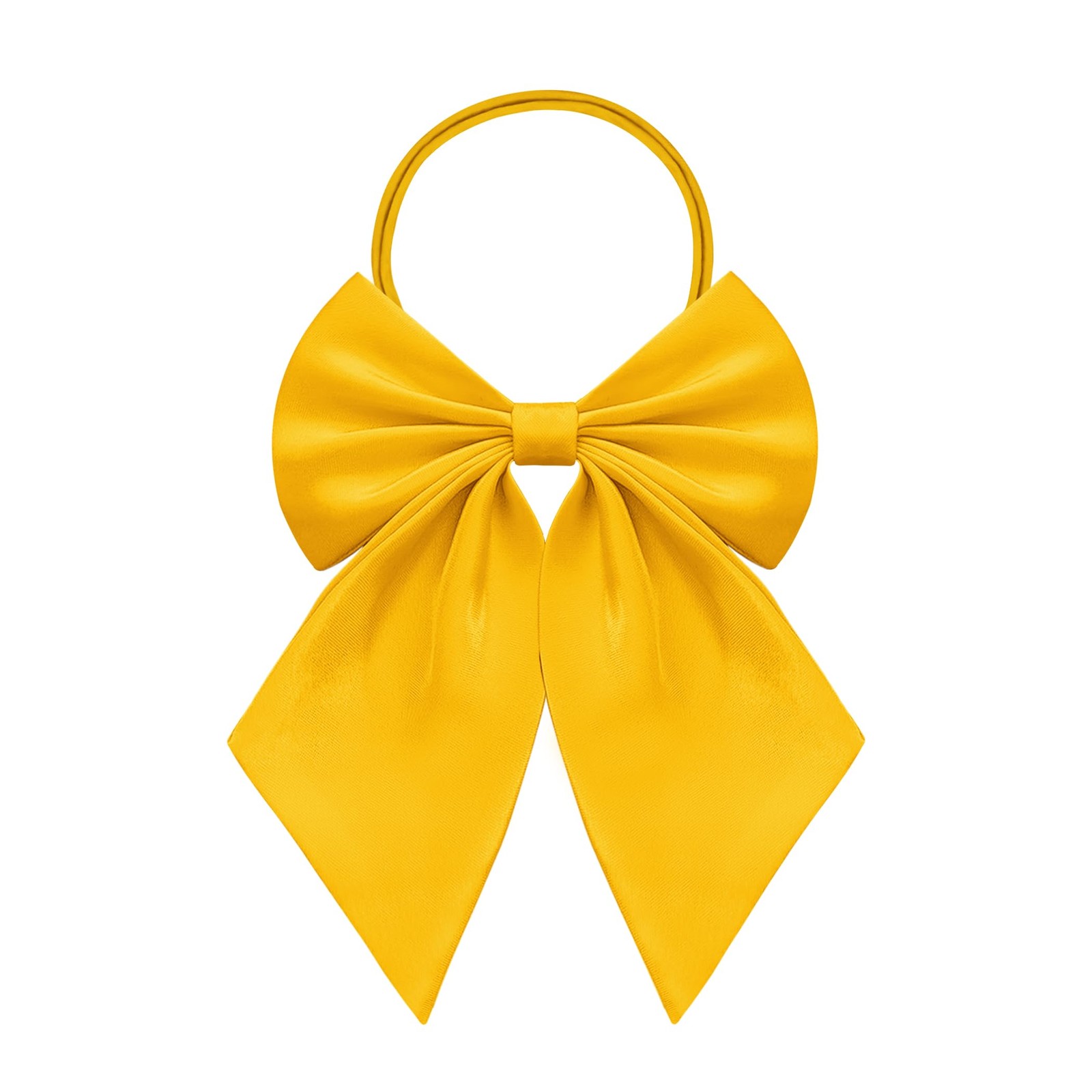 Women Pre-Tied Bow Tie for Waitress Uniform, Costume & Choir, Adjustable Neck Bo