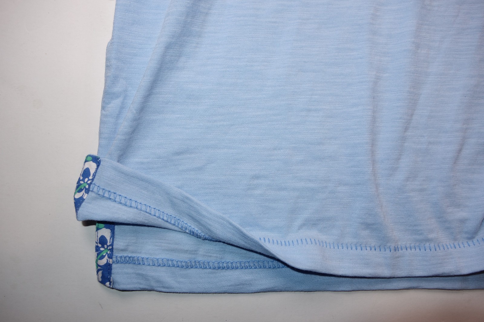 TOMMY BAHAMA Chambray Blue Bali Beach Crew Neck Long Sleeve T-Shirt New 3XL 3XLT