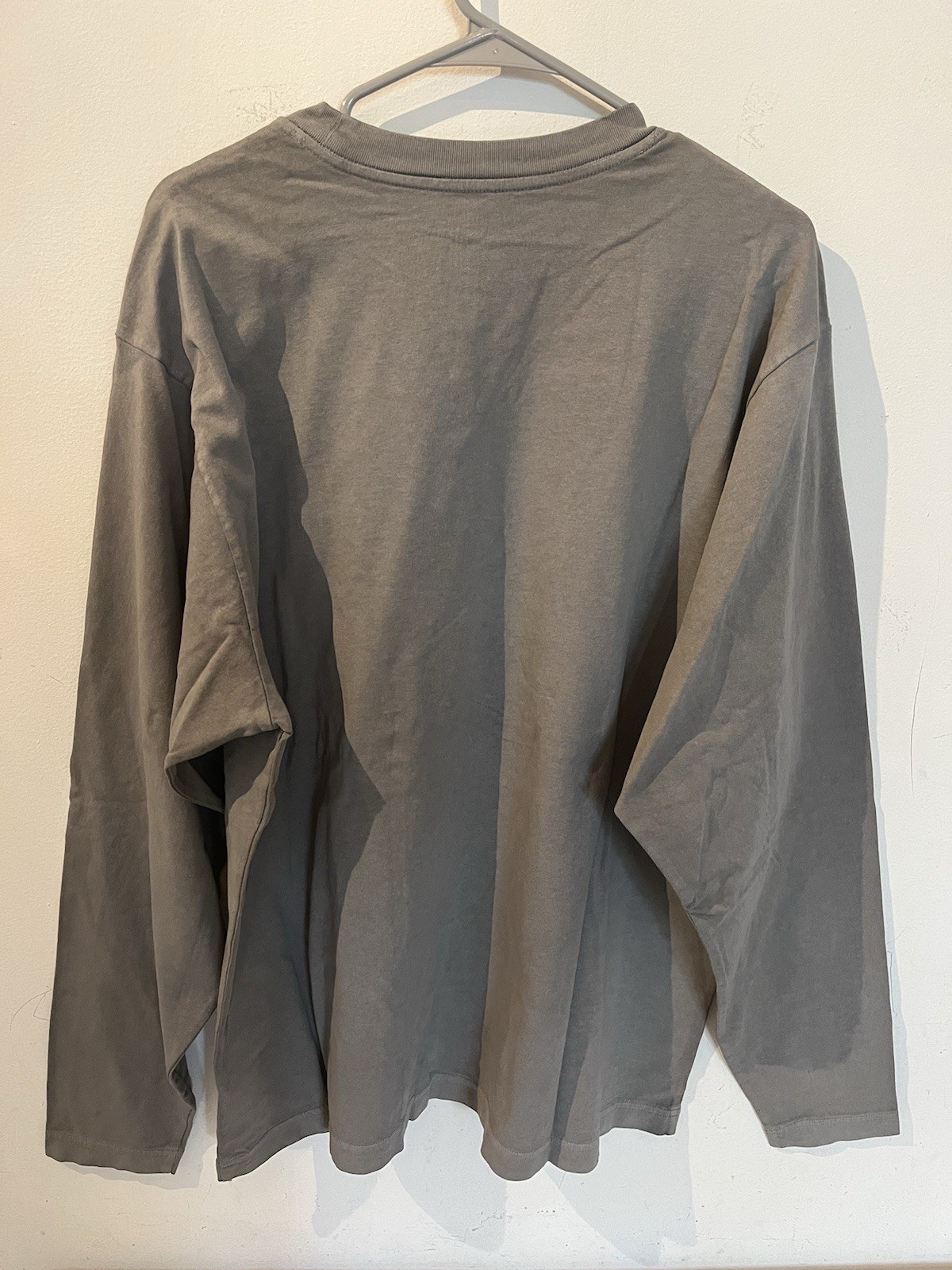 Yeezy YZY x GAP Unreleased Poetic Grey Long Sleeve T Shirt – Size L BRAND NEW