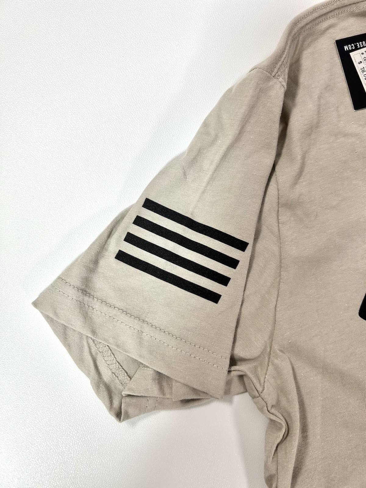 NWT Small Fasthouse Logo Tee, Light Grey Beige Purveyor Of Good Times