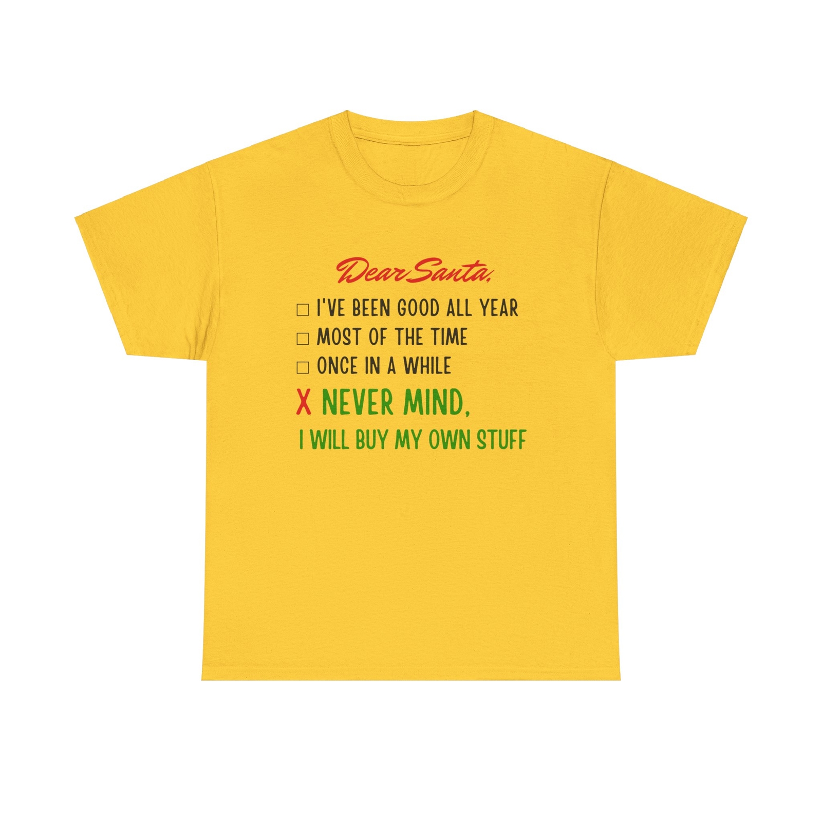 Christmas Unisex Heavy Cotton Print