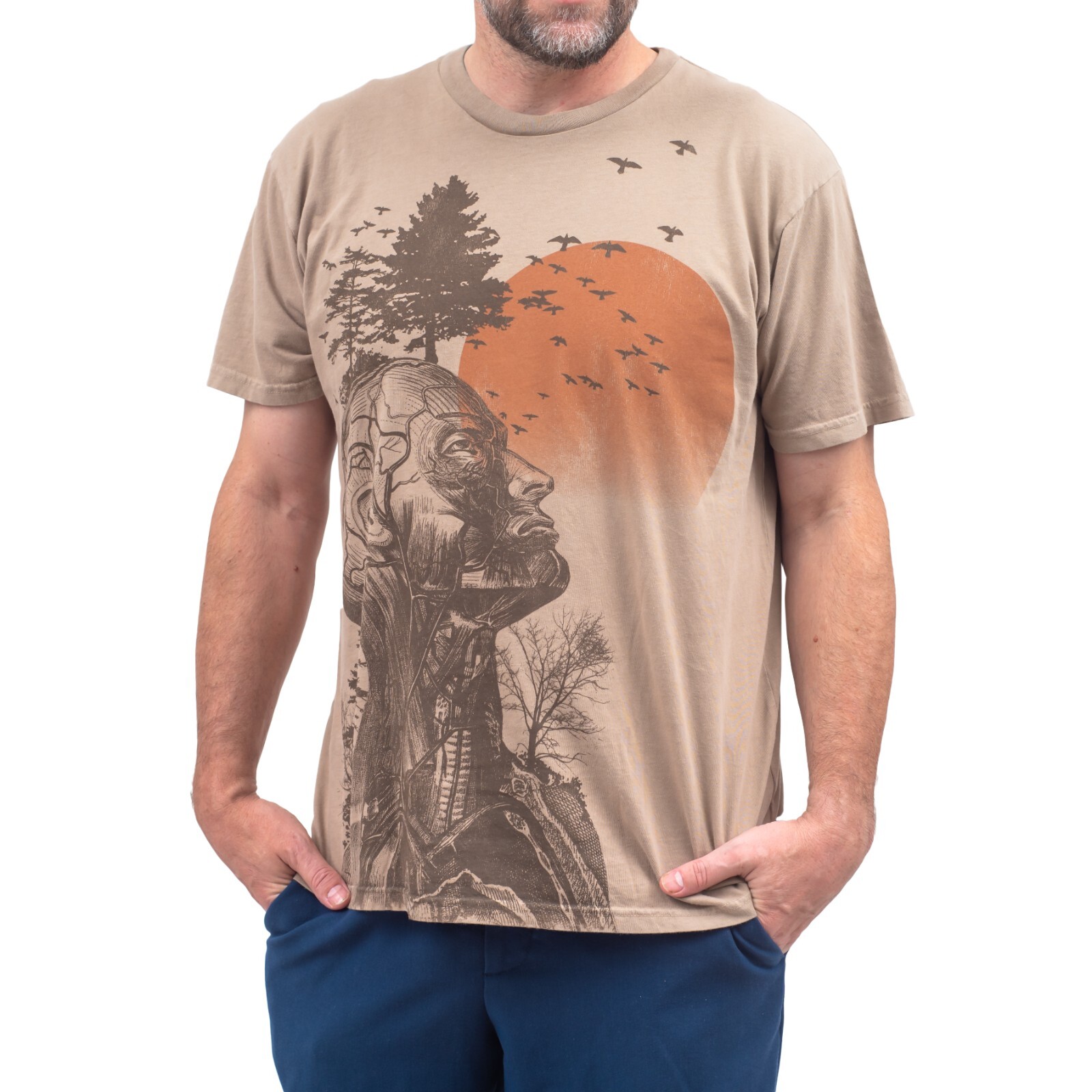 Hangover Alan Unisex Replica Halloween Cosplay Costume Human Tree T-Shirt (XL)