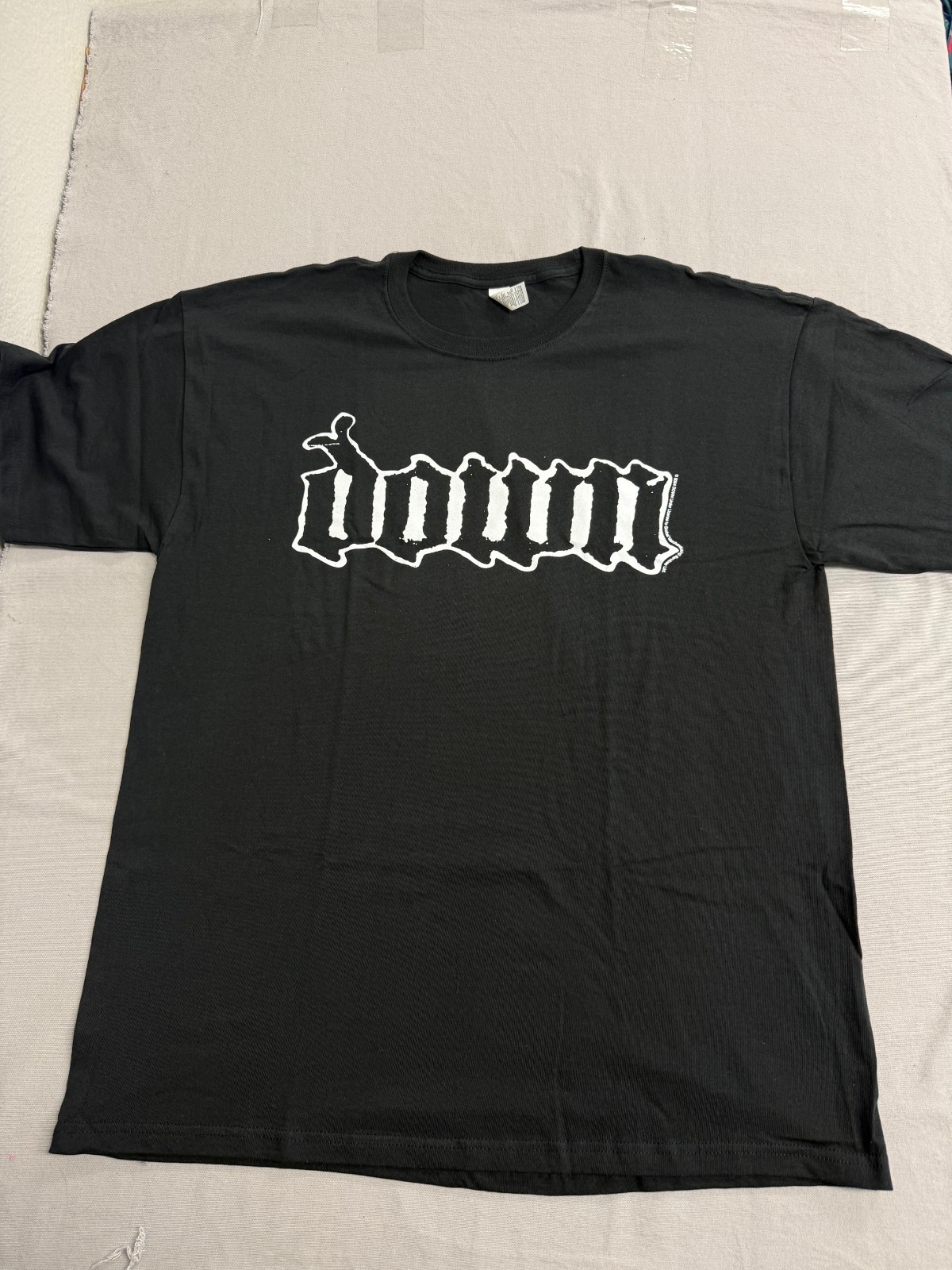 Down Band Logo T-shirt T-shirt Adult Mens Tee – Officially Licensed