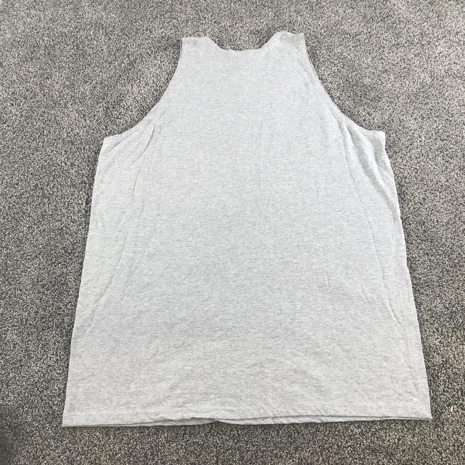 Vintage Russell Athletic Tank Top Mens XL Heather Gray Sleeveless Shirt Cotton