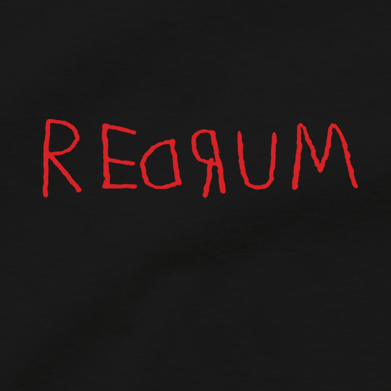 THE SHINING T Shirt REDRUM Stanley Kubrick Room 237 Horror Movie Tee Blu Ray DVD