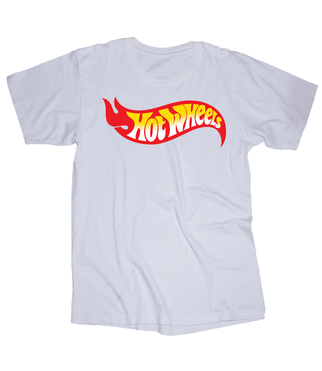 Hot Wheels Logo white t-shirt