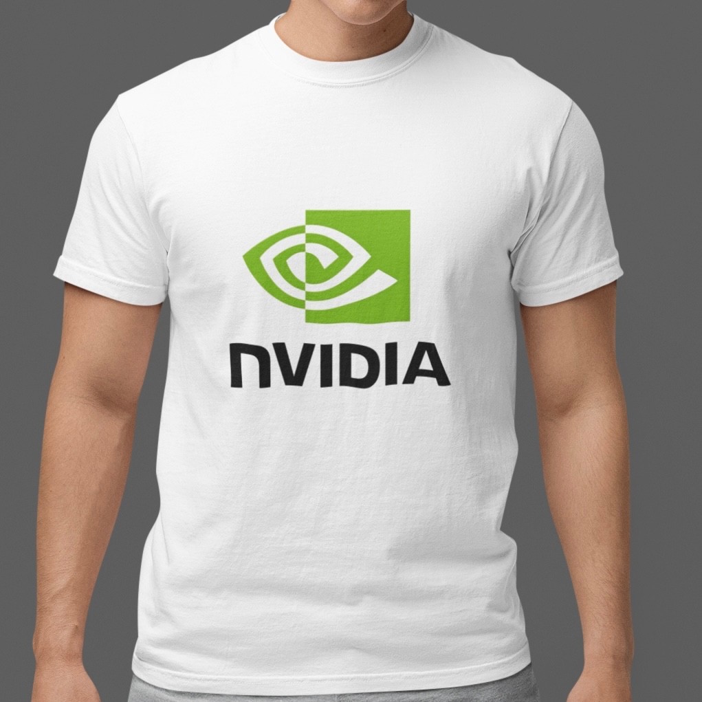 NVIDIA Logo T Shirt Unisex Graphic Tee Casual Short Sleeve Top Men Women