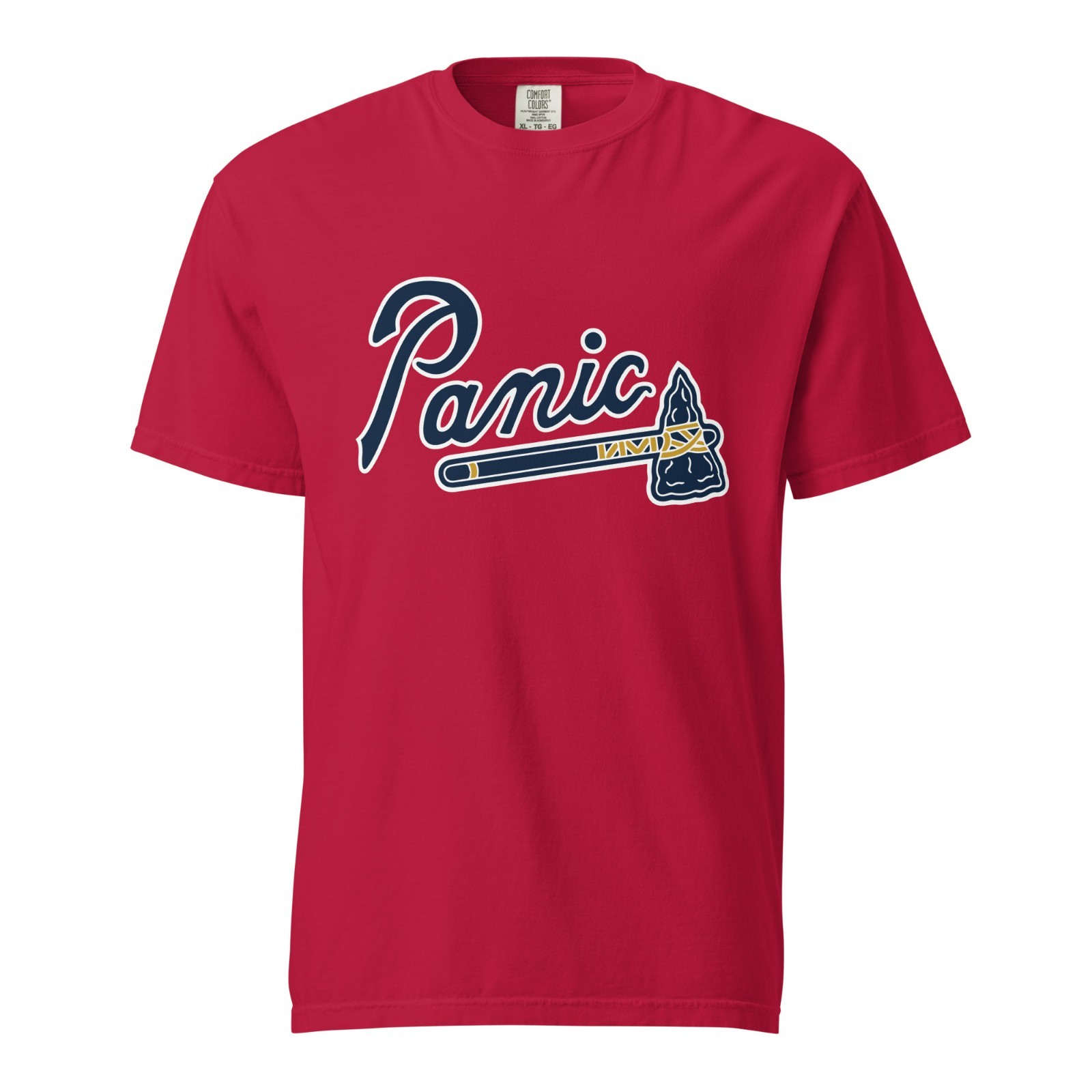 Widespread Panic / Atlanta Braves Classic Logo Comfort Colors Unisex T-Shirt
