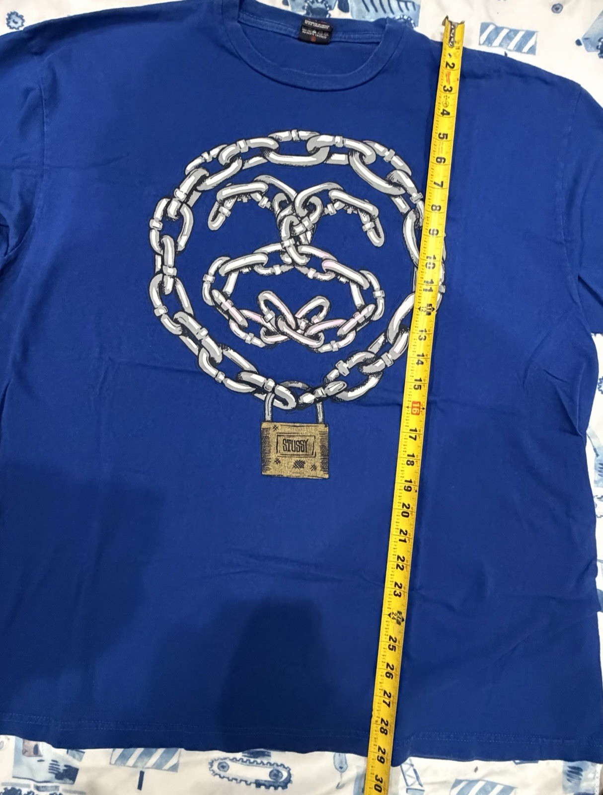 Stussy Vintage Y2K CHAIN GANG T-Shirt
