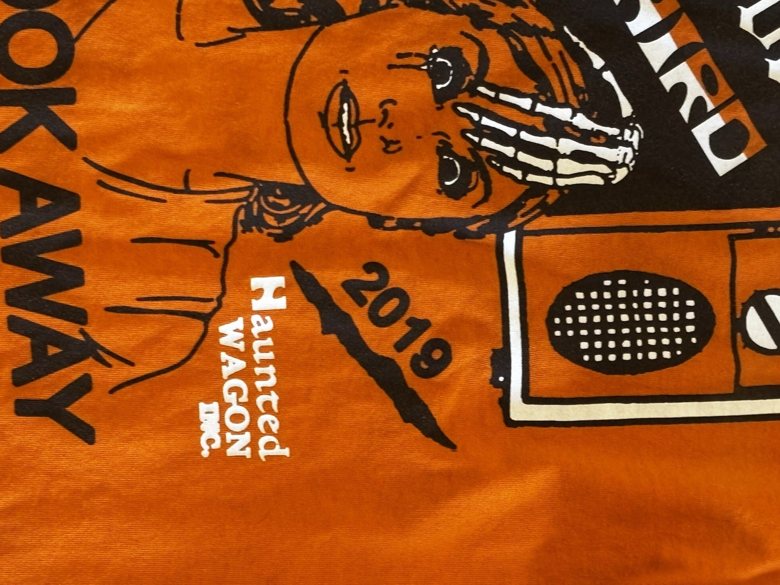 Online Ceramics Haunted Wagon 2019 Long Sleeve Shirt Spooky October