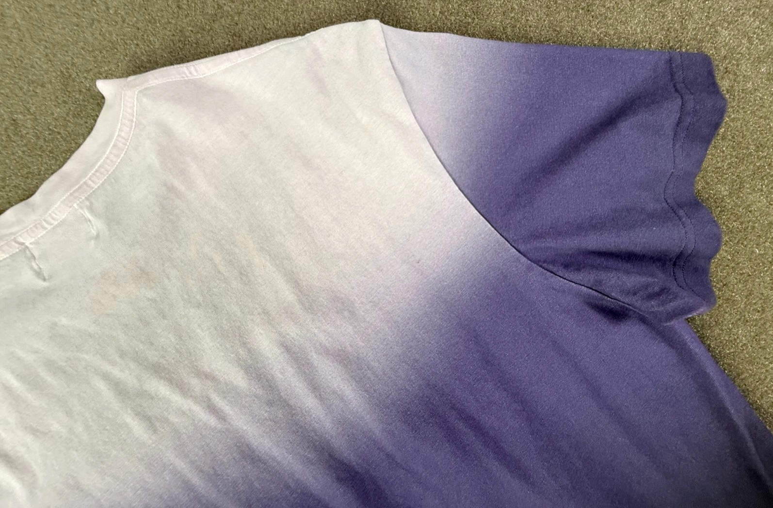 Isabel Marant Honore Tee Purple Tri-color Logo T-shirt Size M Made In Portugal