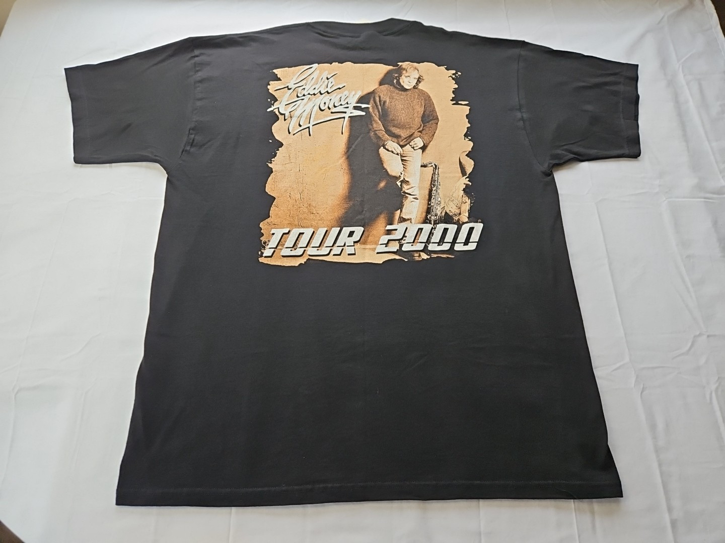 Eddie Money Tour 2000 The Classic Rock & Roll Party Adult XL 24.5×31 New