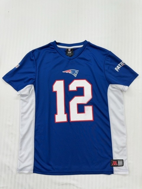 Fanatics Men’s Royal Blue Brady 12 NFL Jersey Size L
