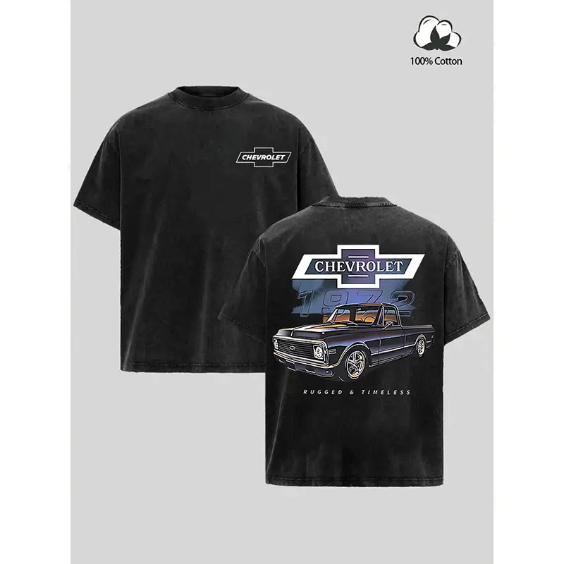 Chevrolet C10 Vintage Truck Graphic T-Shirt Retro Chevy Tee