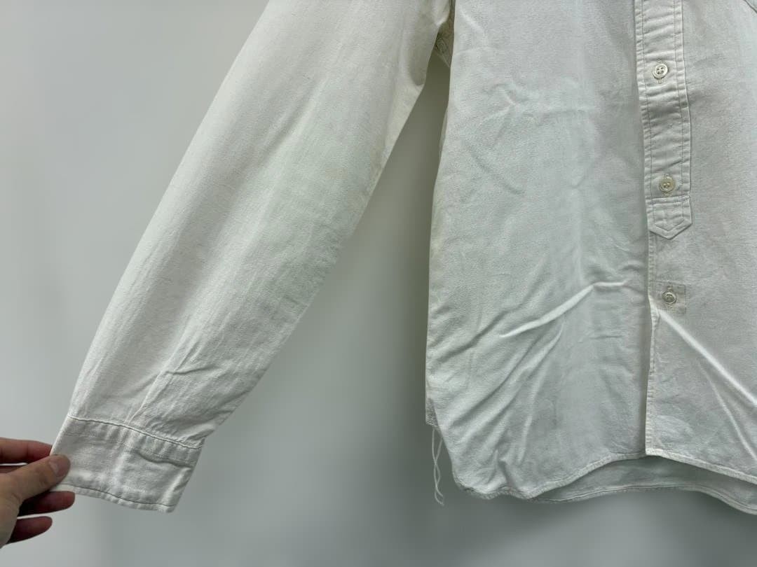 Phigvel Selvedge Chambray Shirt White Size M PMQ-LS09
