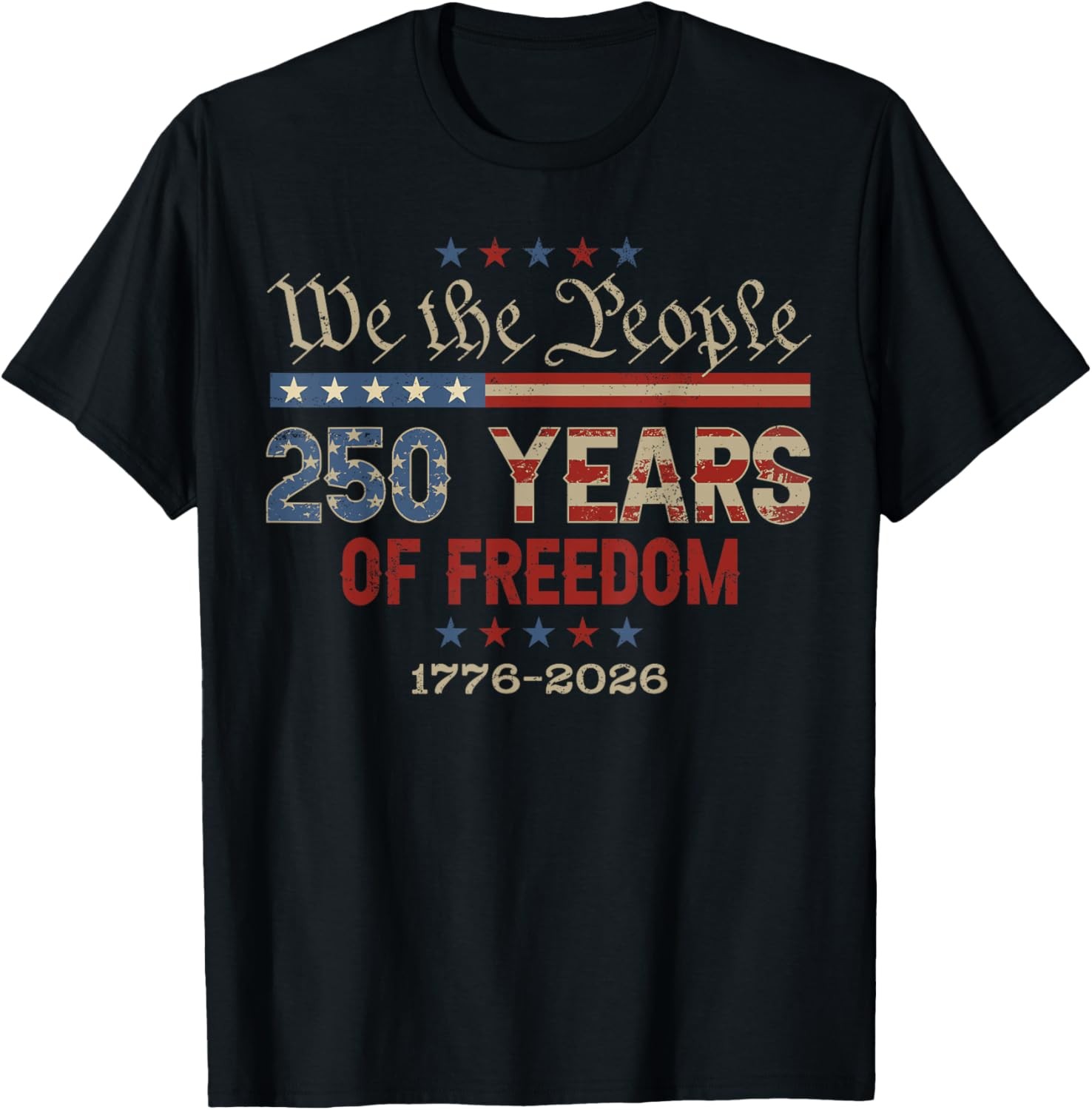 250 Years America Anniversary 250th Independence Day Gift Unisex T-Shirt