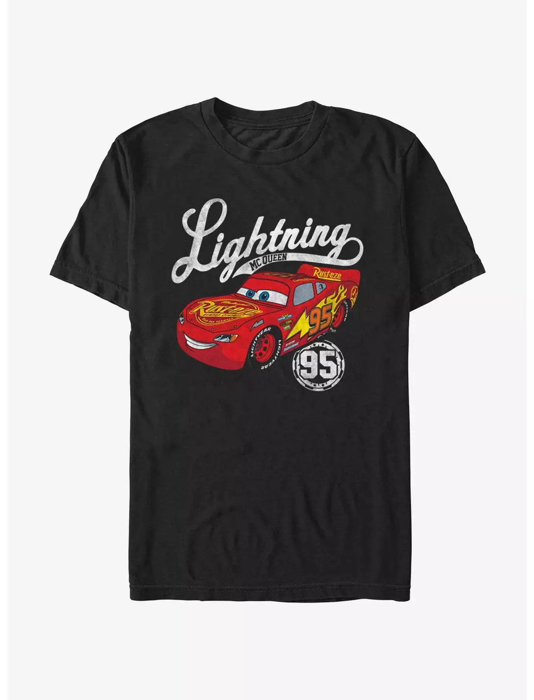 Disney Pixar Cars Athletic McQueen T Shirt Size S – 5XL Gift For Friends