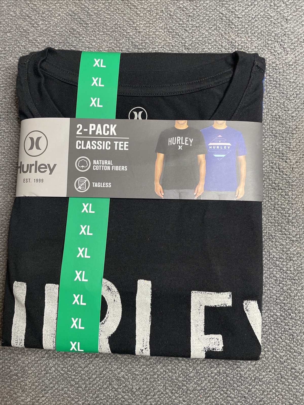 Hurley Men’s Graphic Tee 2 Pack