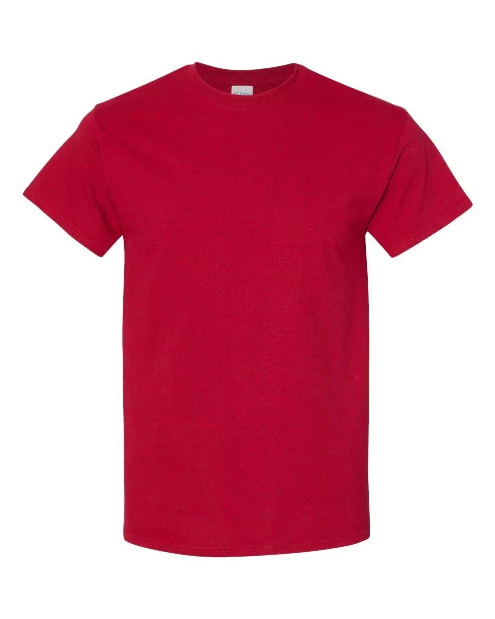 NEW Gildan Men’s Heavy Cotton Plain Crew Neck Short Sleeves T-Shirt 5000
