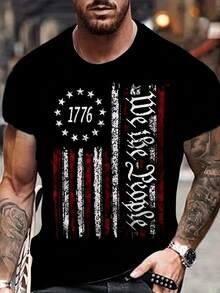 Stars And Stripes We People 4th Of July America T-Shirt Unisex #1
